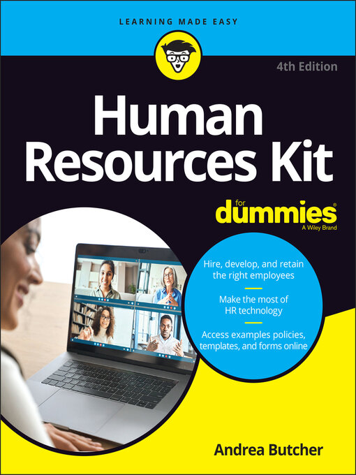 Title details for Human Resources Kit For Dummies by Andrea Butcher - Available